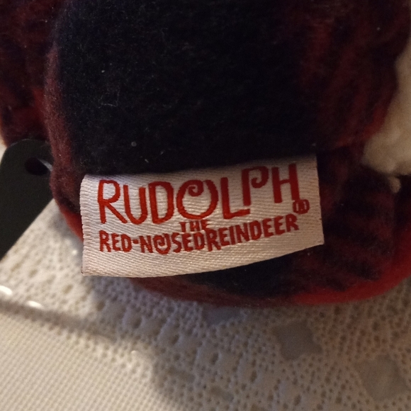 🆕 Rudolph the Red Nosed Reindeer Slipper Socks, Youth Size 2T-4T - Picture 3 of 5